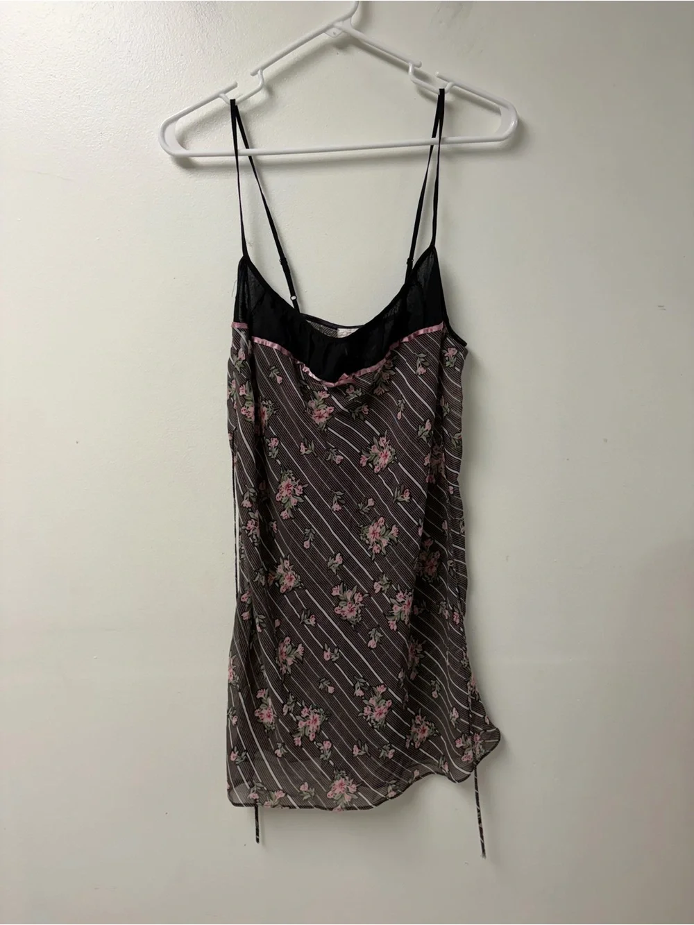 Vintage Intimately Floral Floral Chemise Slip Size Medium